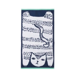Donna Wilson Cat Hand & Sheet Towel Set -Happy Gift Store Towels Cat Bath Towel Donna Wilson e4794b5e fdff 4c29 b7b3 9bda520fee00 1