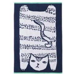 Donna Wilson Cat XL Sheet Towel