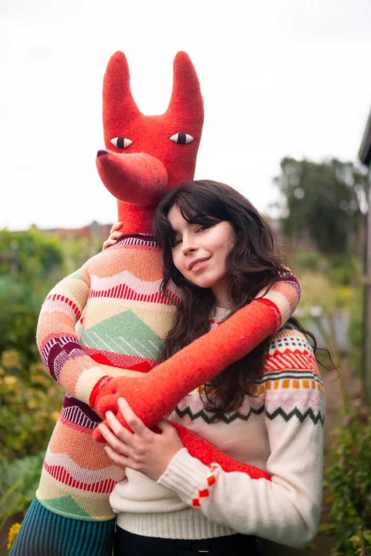 Donna Wilson Ugie Jumper - Chalk 5 Donna Wilson Ugie Jumper - Chalk - Image 3