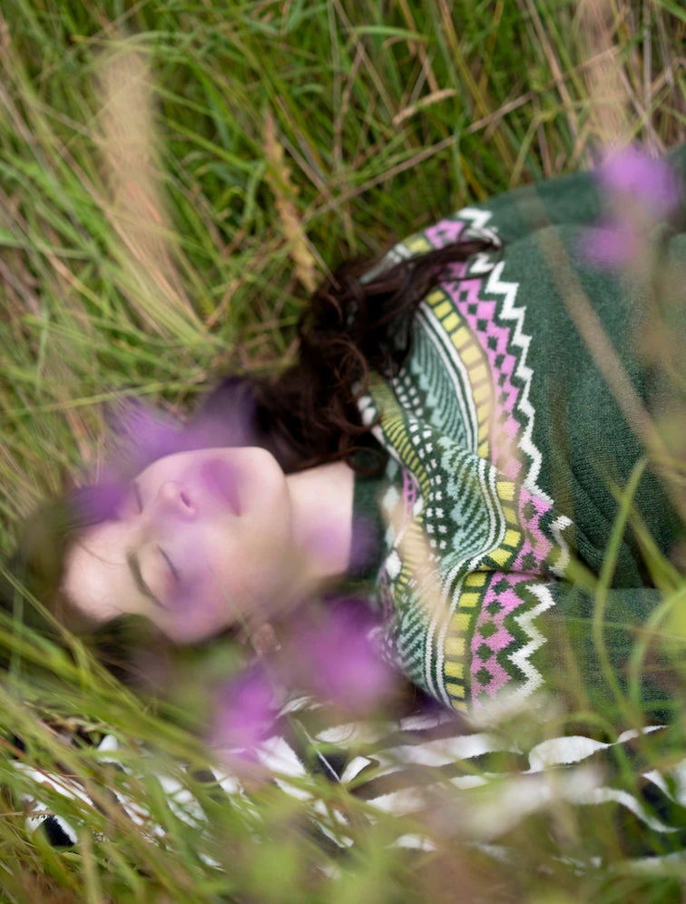 Donna Wilson AW24 Ugie Sweater Serpentine (Dark Green) 5 Donna Wilson AW24 Ugie Sweater Serpentine (Dark Green) - Image 3