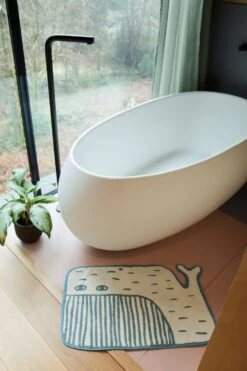 Donna Wilson Whale Bath Mat 9 Donna Wilson Whale Bath Mat -Happy Gift Store WhaleBathMat S1 SS25 Lottie LoRes