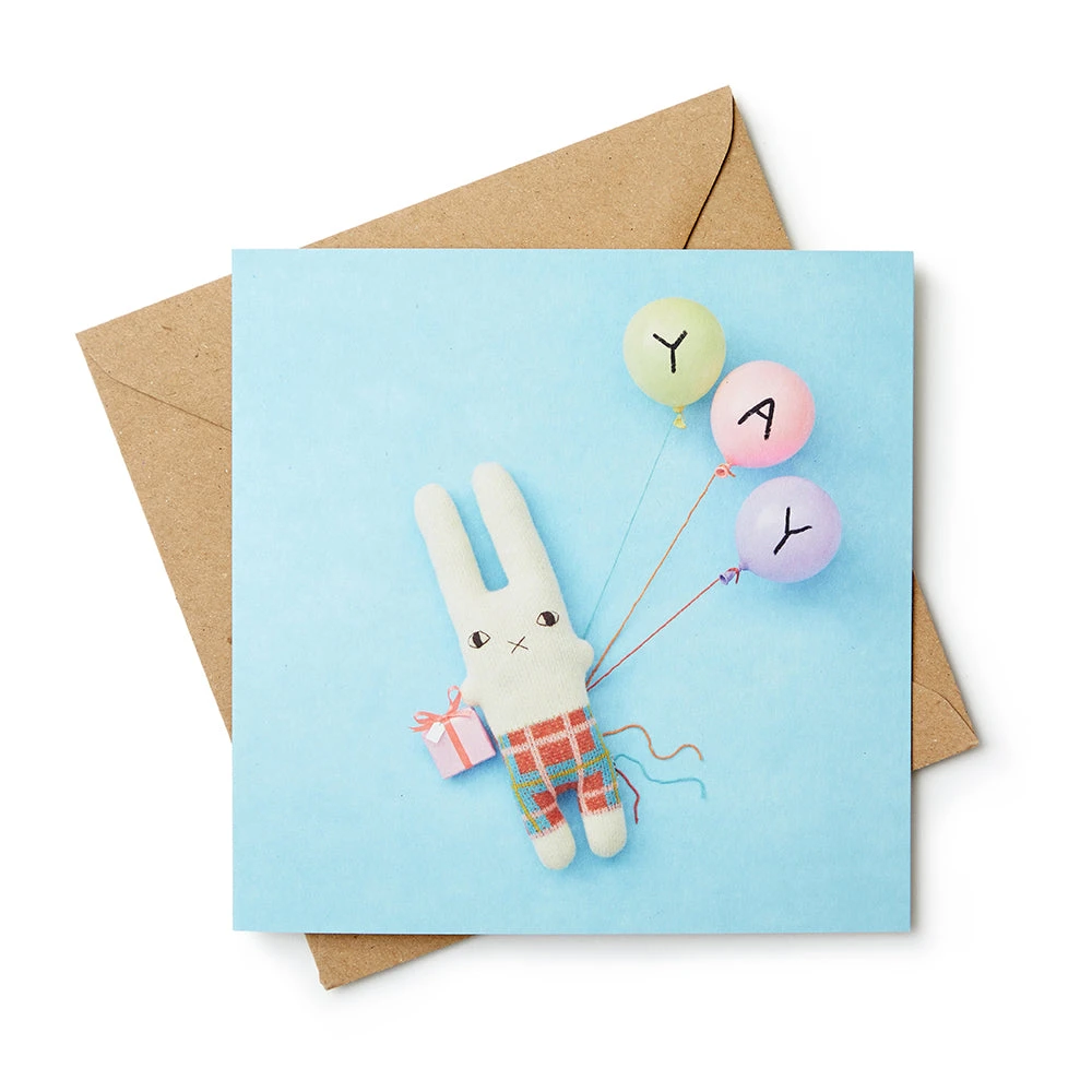 Donna Wilson YAY Rabbie Rabbit Card 3 Donna Wilson YAY Rabbie Rabbit Card