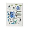 Donna Wilson Floral Print - Blue -Happy Gift Store bluewildflowerprint1