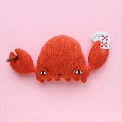 Donna Wilson Crabby 8 Donna Wilson Crabby -Happy Gift Store crabbypink