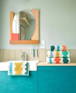 Donna Wilson Mixed Fizz Hand & Bath Towel Set -Happy Gift Store fizztowelset2 1