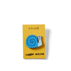 Donna Wilson Sylvie Snail Pin Badge